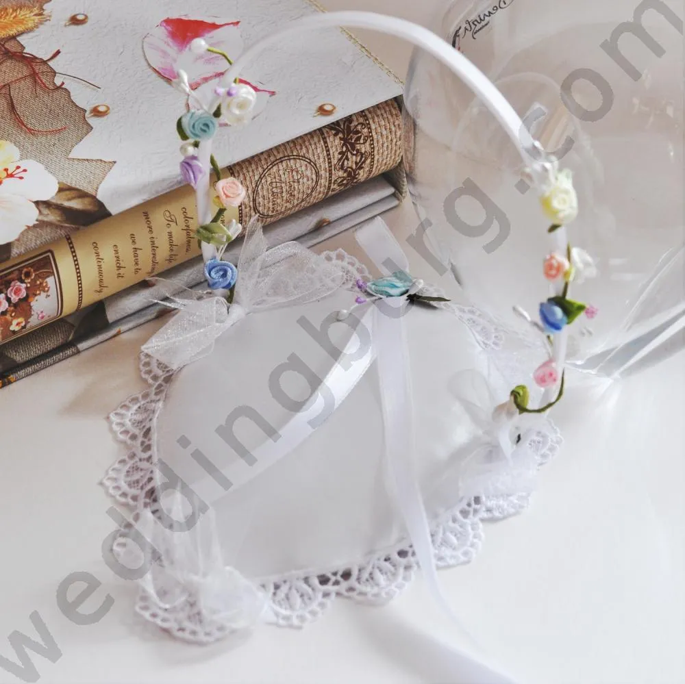 Луксозна кошничка за халки във форма на сърце